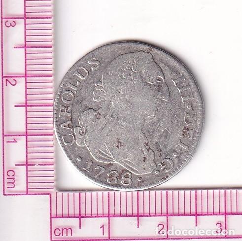 Monedas de Espa&ntilde;a: CRF1748 MONEDA ESPA&Ntilde;A 2 REALES CARLOS III 1788 MADRID M PLATA