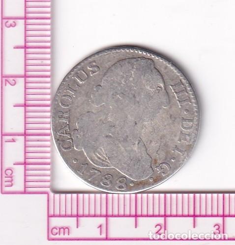 Monedas de Espa&ntilde;a: CRF1749 MONEDA ESPA&Ntilde;A 2 REALES CARLOS III 1788 MADRID M PLATA