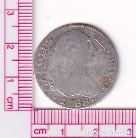 Monedas de Espa&ntilde;a: CRF1751 MONEDA ESPA&Ntilde;A 2 REALES CARLOS III 1788 MADRID M PLATA