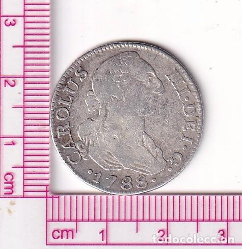 Monedas de Espa&ntilde;a: CRF1752 MONEDA ESPA&Ntilde;A 2 REALES CARLOS III 1788 MADRID M PLATA