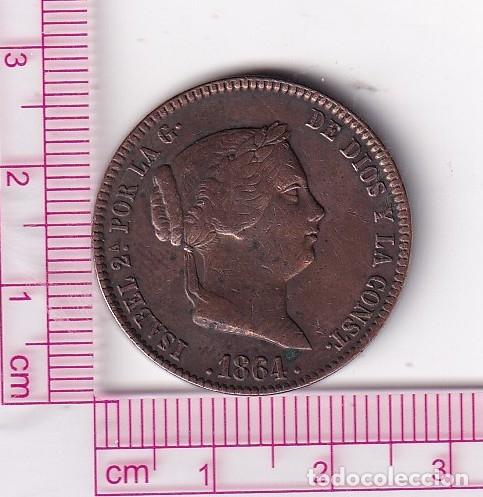 Monedas de Espa&ntilde;a: CRF1759 MONEDA ESPA&Ntilde;A ISABEL II 25 C&Eacute;NTIMOS DE REAL BARCELONA 1861