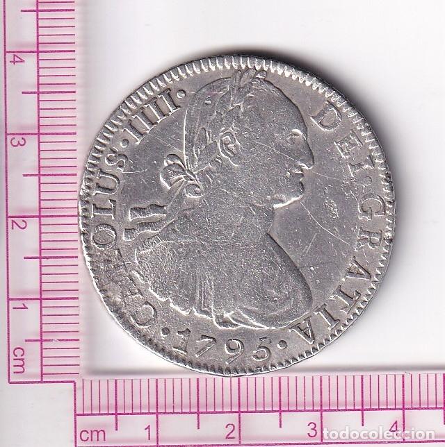 Monedas de Espa&ntilde;a: CRF1760 MONEDA ESPA&Ntilde;A CARLOS IV 8 REALES 1796 M&Eacute;XICO F.M PLATA