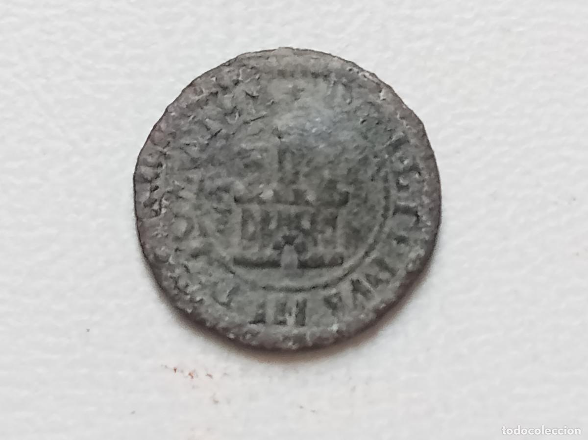 Monedas de Espa&ntilde;a: FELIPE III 2 MARAVED&Iacute;S TIPO OMNIVM SEGOVIA 1598-1603 RESELLADOS A IIII (1603)