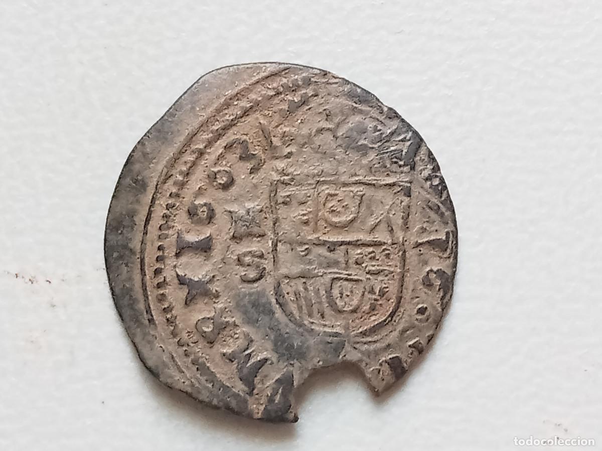 Monedas de Espa&ntilde;a: FELIPE IV 16 MARAVED&Iacute;S MADRID M S 1663 ERROR SIN E EN REX - Foto 2