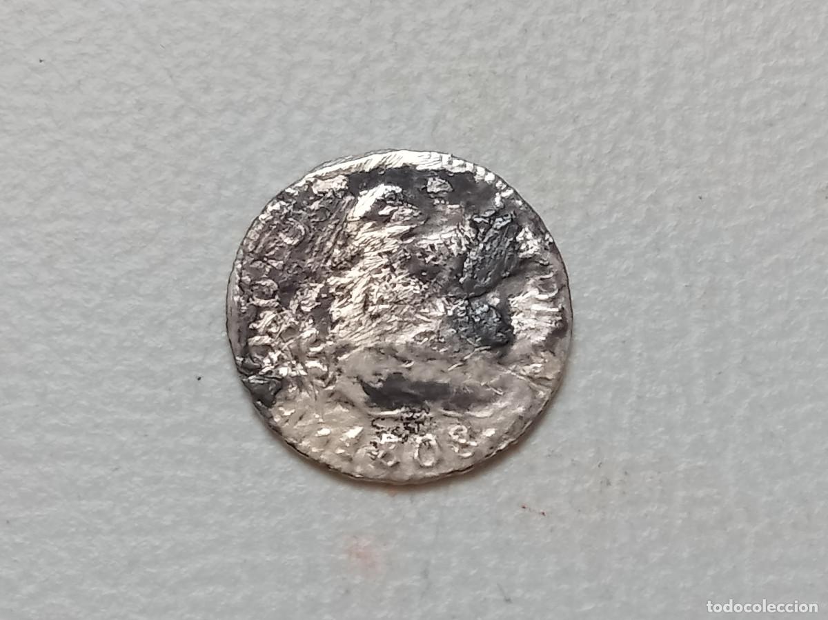 Monedas de Espa&ntilde;a: CARLOS IV 1/2 REAL PLATA 1808 MADRID AI RESTOS SOLDADURA Y GOLPES RC