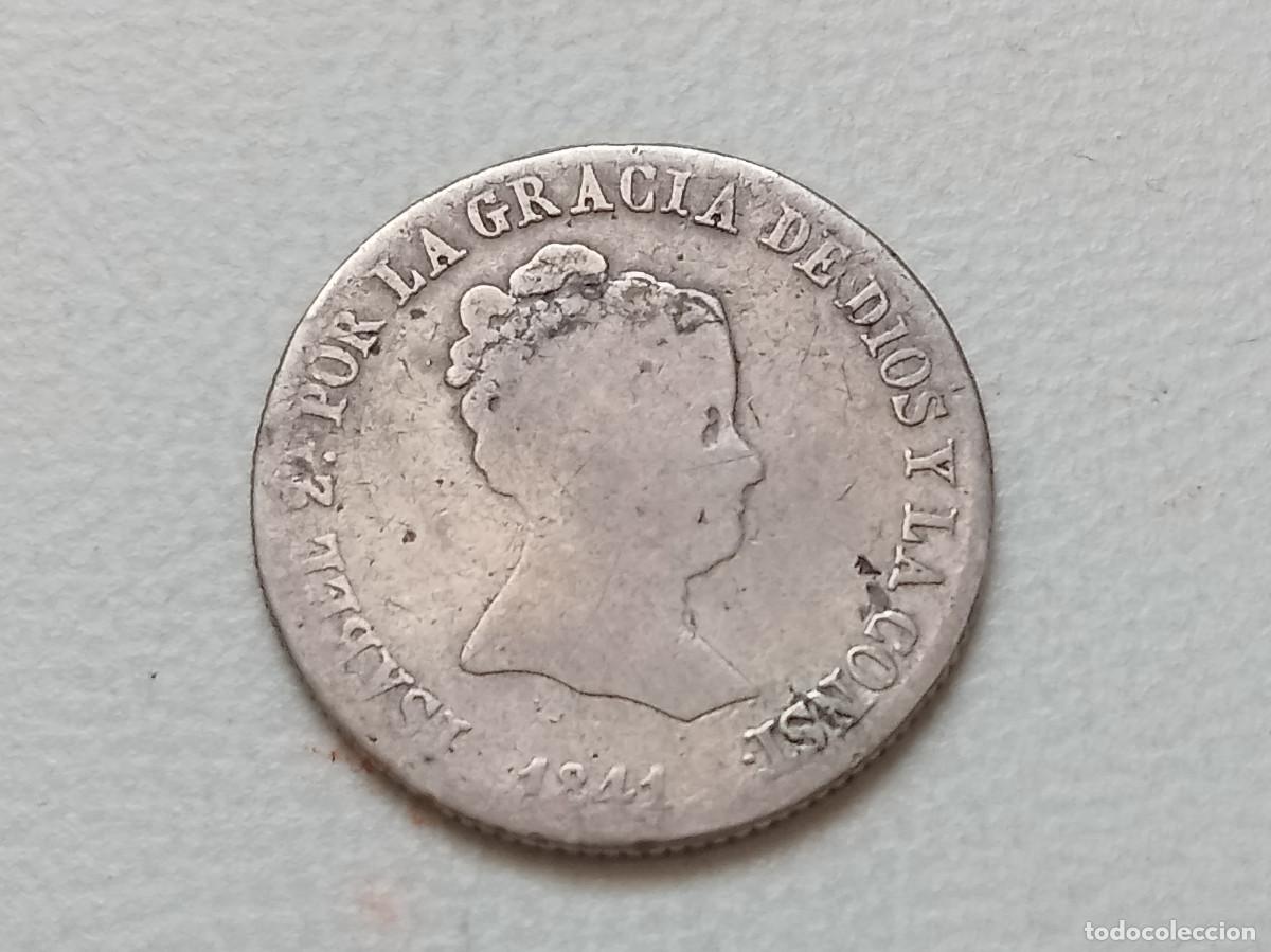 Monedas de Espa&ntilde;a: ISABEL II 4 REALES PLATA 1841 SEVILLA RD. ESCASA BC