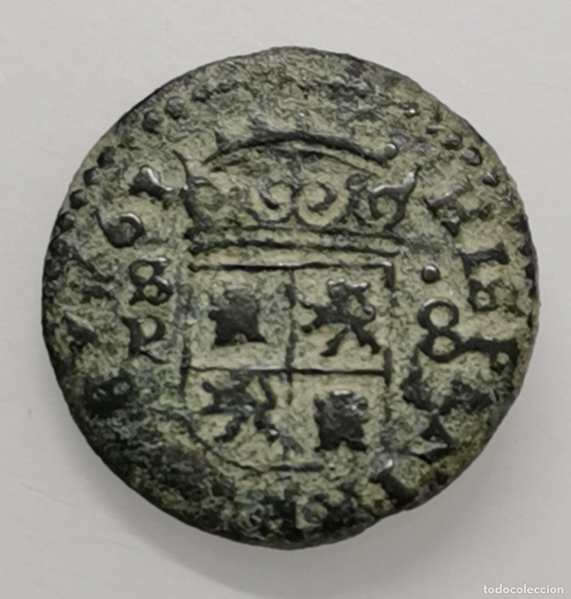 Monedas de Espa&ntilde;a: FELIPE IV - 8 MARAVED&Iacute;S - 1661 - CECA DE SEVILLA