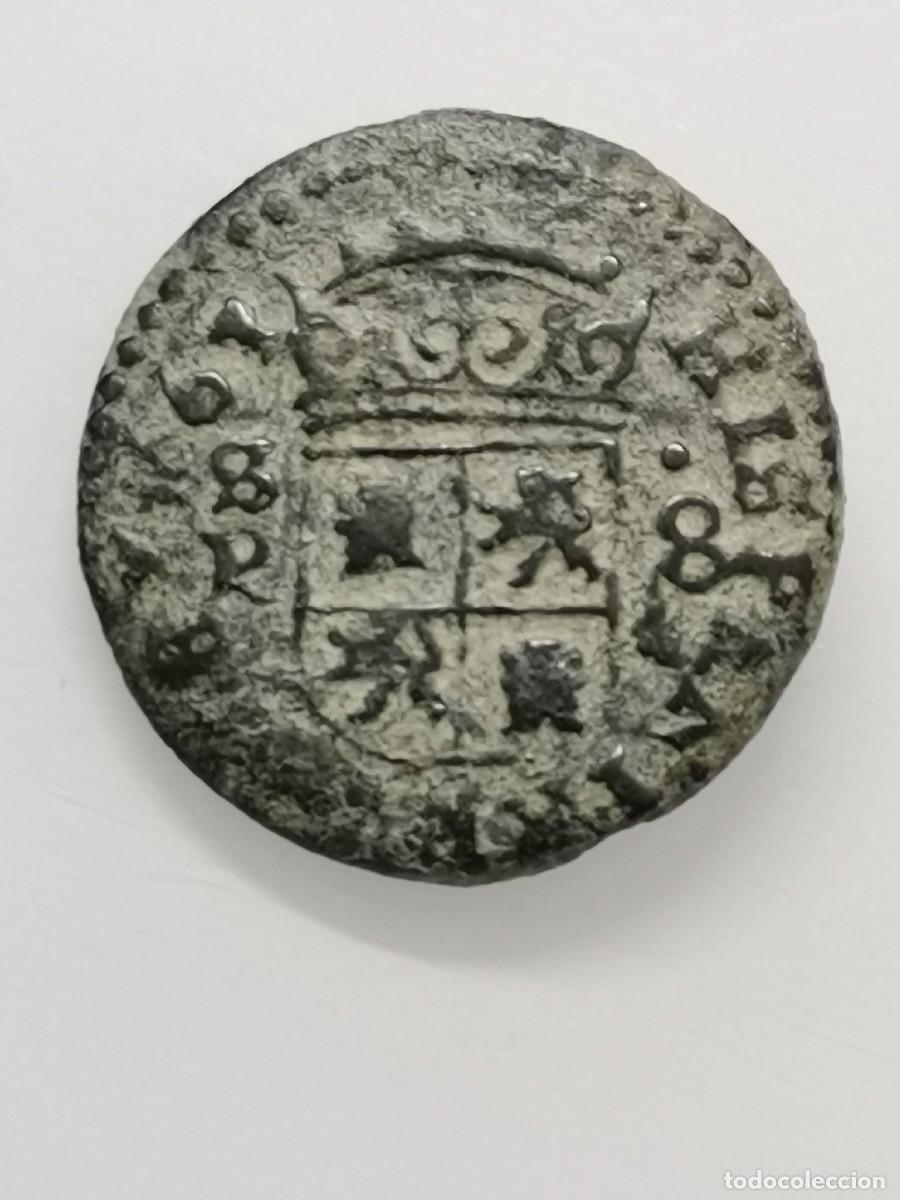 Monedas de Espa&ntilde;a: FELIPE IV - 8 MARAVED&Iacute;S - 1661 - CECA DE SEVILLA - Foto 3