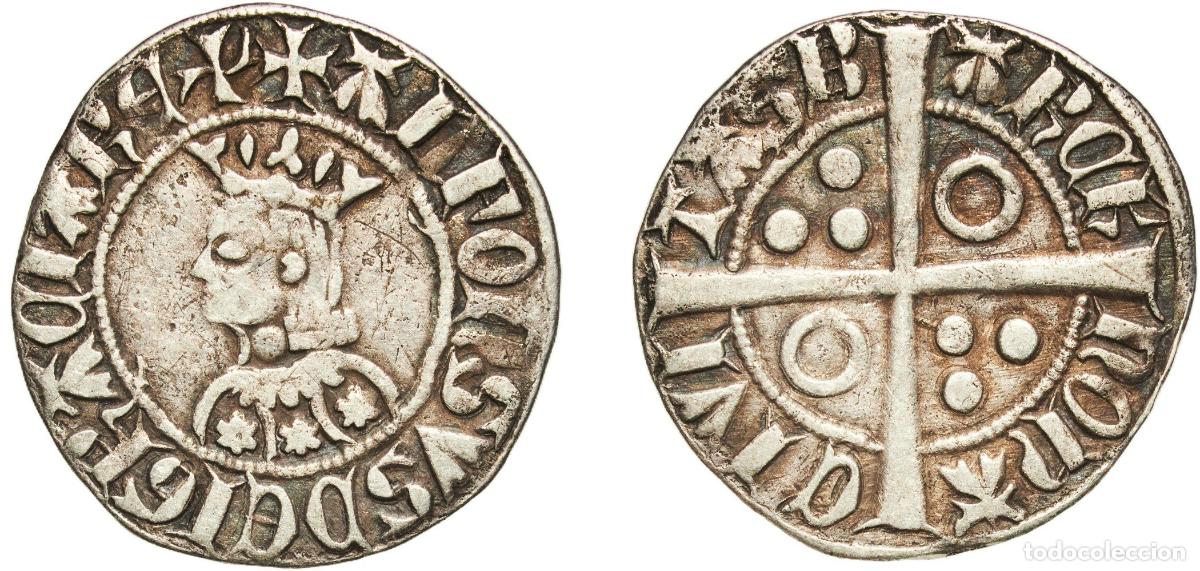 Monedas de Espa&ntilde;a: Croat - Alfonso III ND (1327-1336)