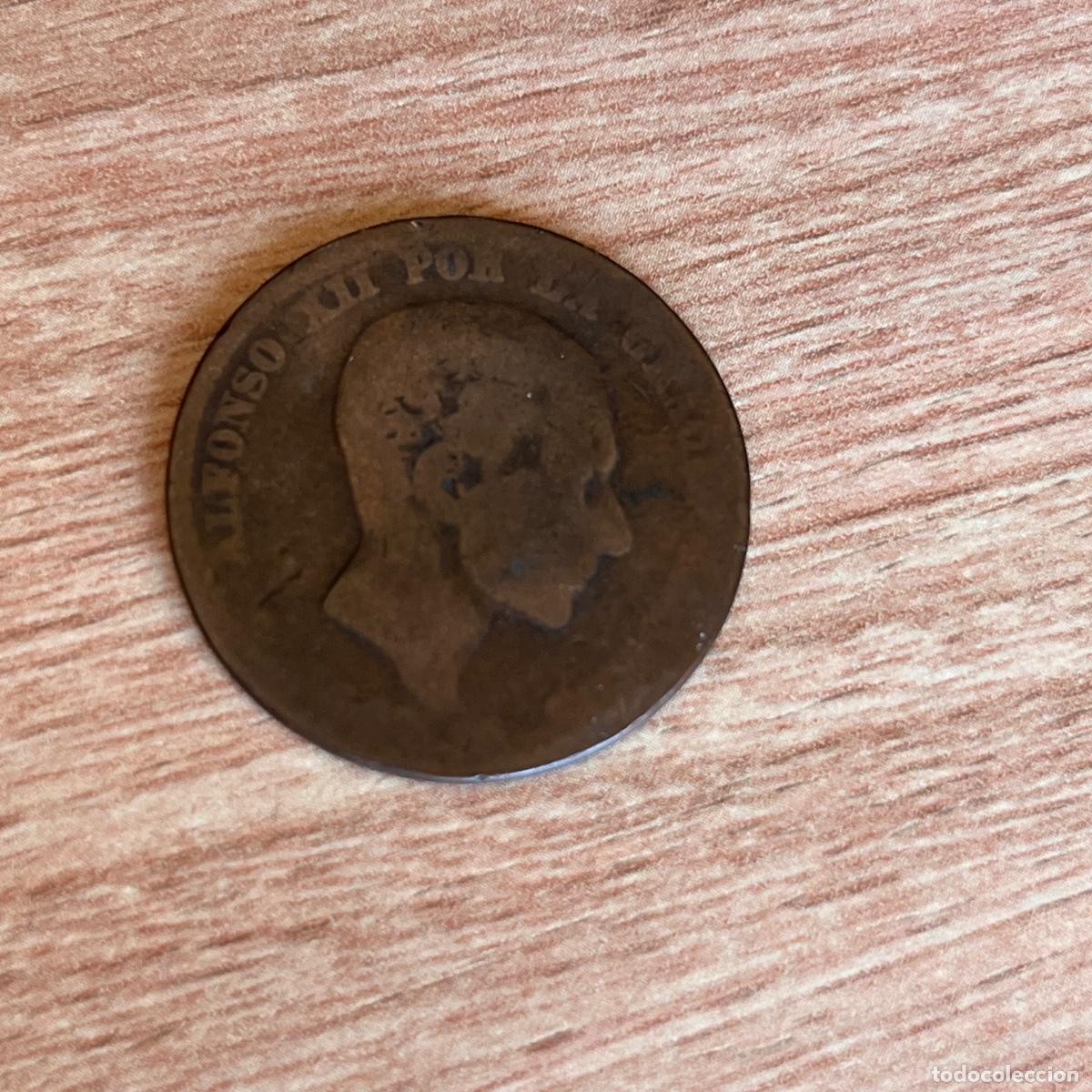 Monedas de Espa&ntilde;a: MONEDA DE 10 C&Eacute;NTIMOS DE PESETA ALFONSO XII