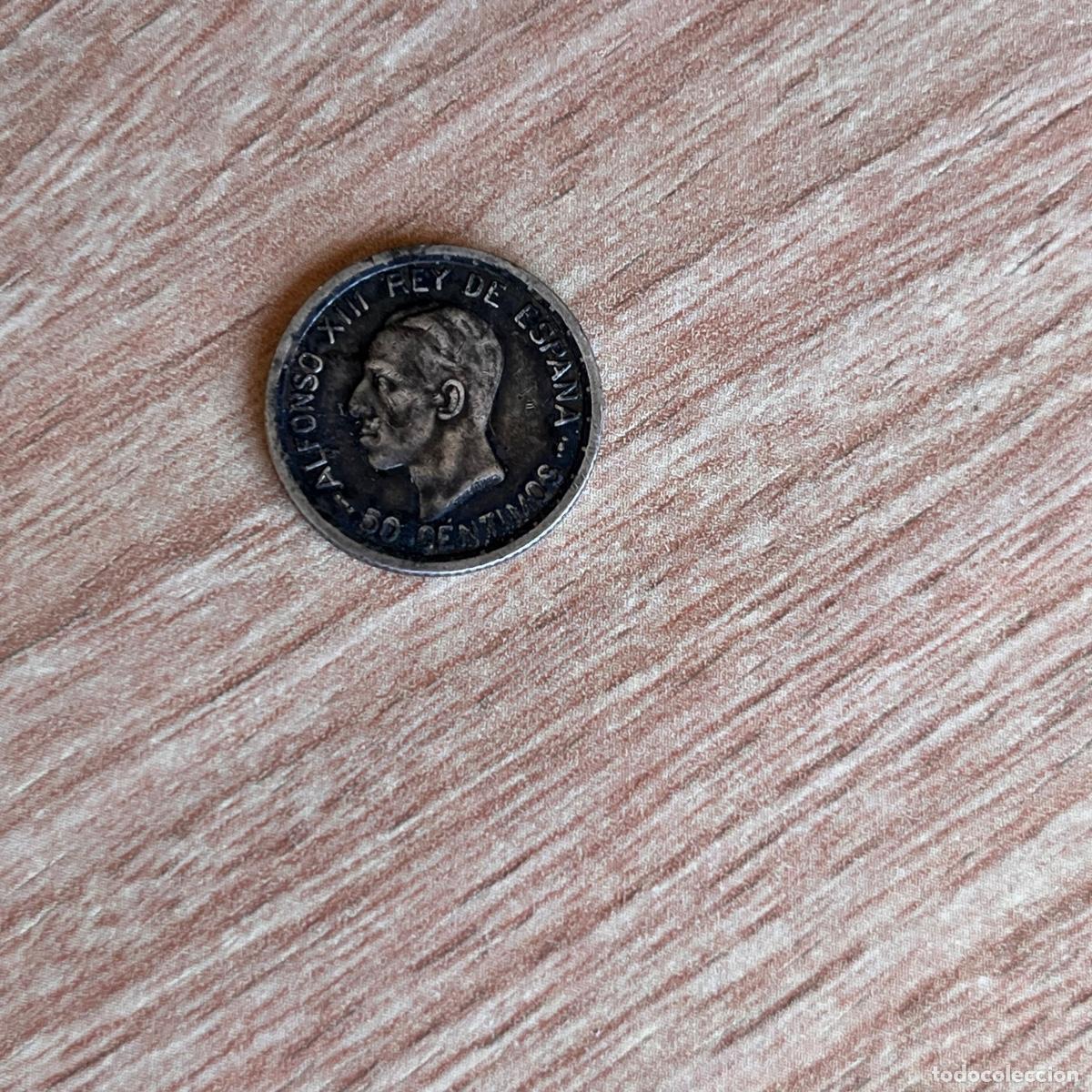 Monedas de Espa&ntilde;a: 50 C&Eacute;NTIMOS DE ALFONSO XIII 1926