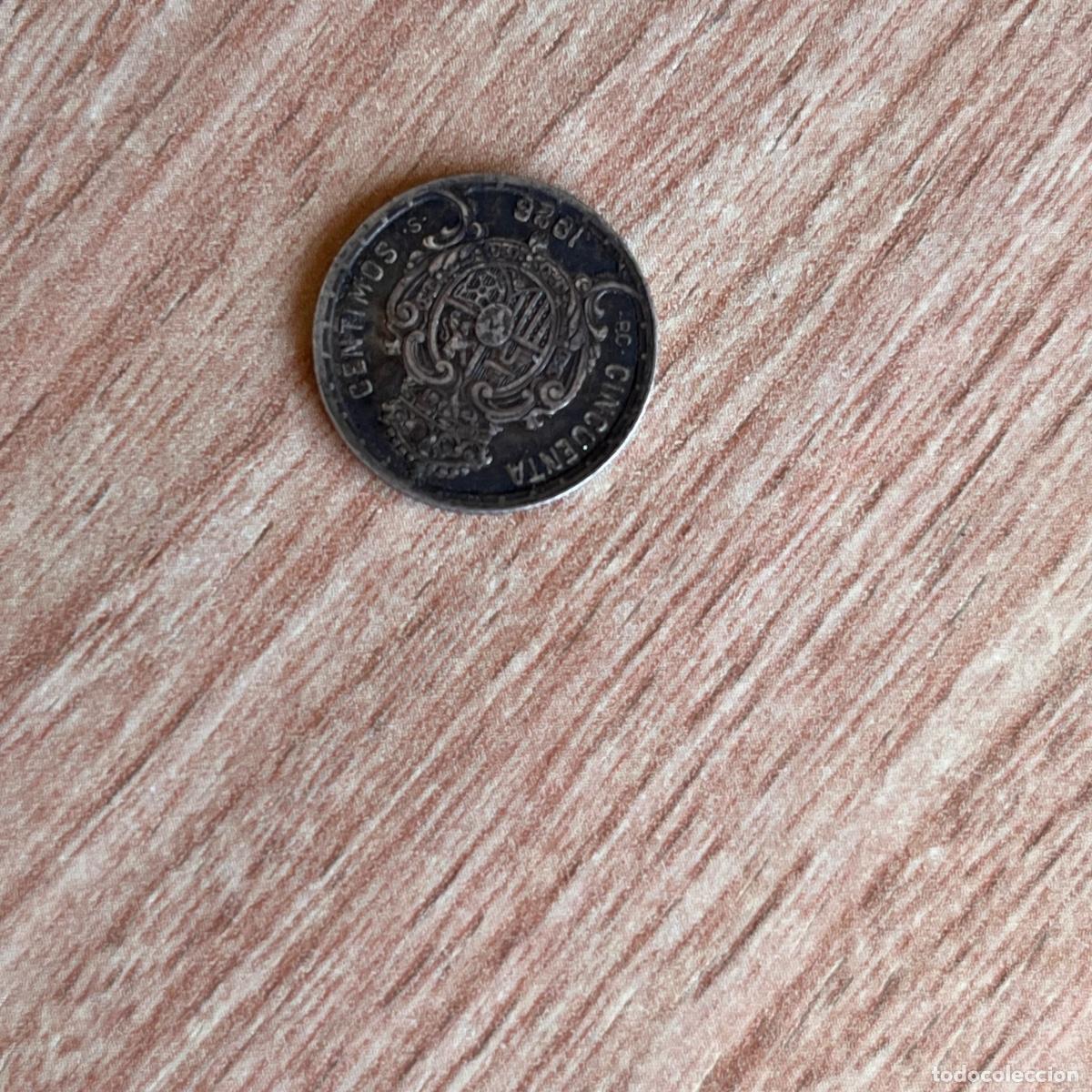 Monedas de Espa&ntilde;a: 50 C&Eacute;NTIMOS DE ALFONSO XIII 1926 - Foto 4