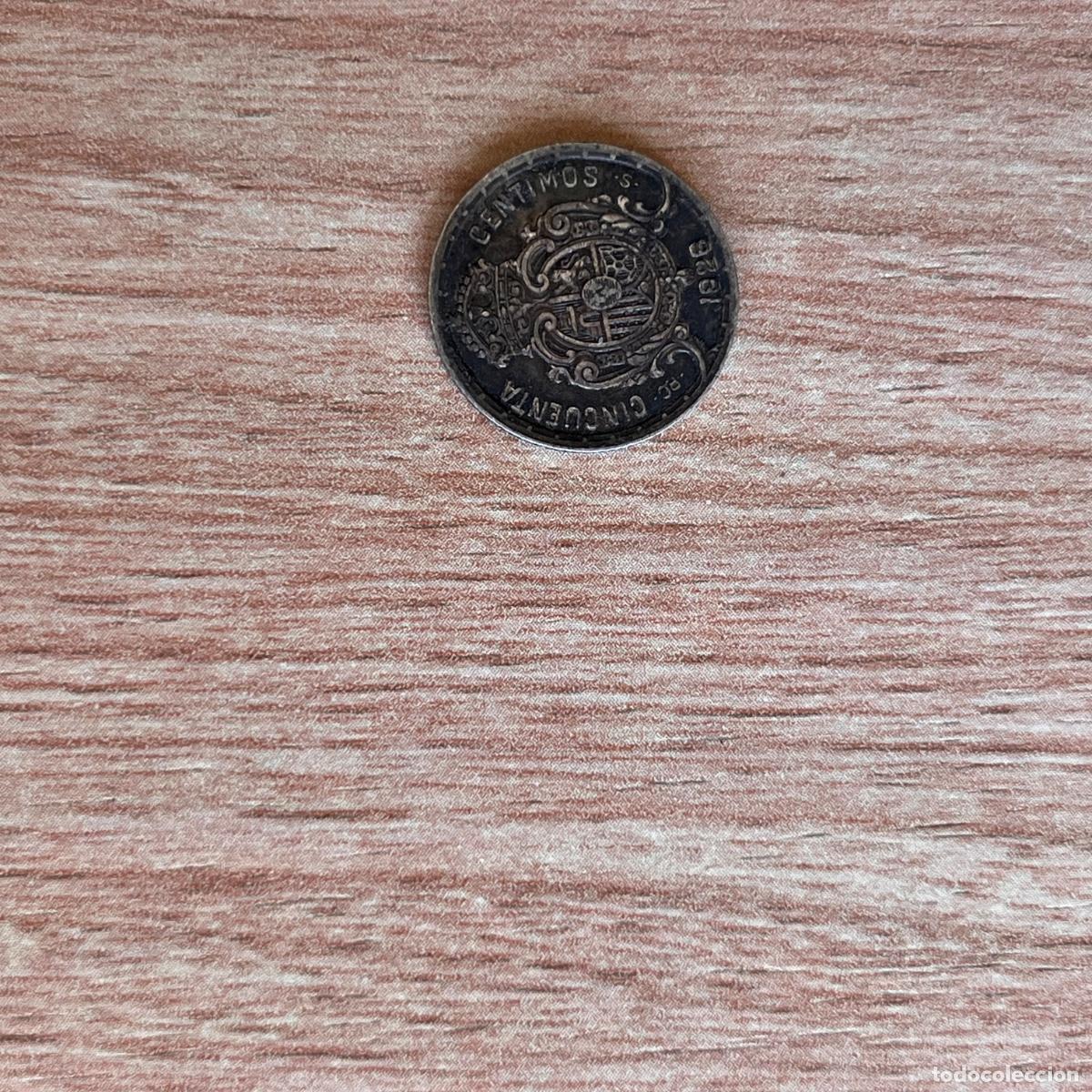 Monedas de Espa&ntilde;a: 50 C&Eacute;NTIMOS DE ALFONSO XIII 1926 - Foto 6