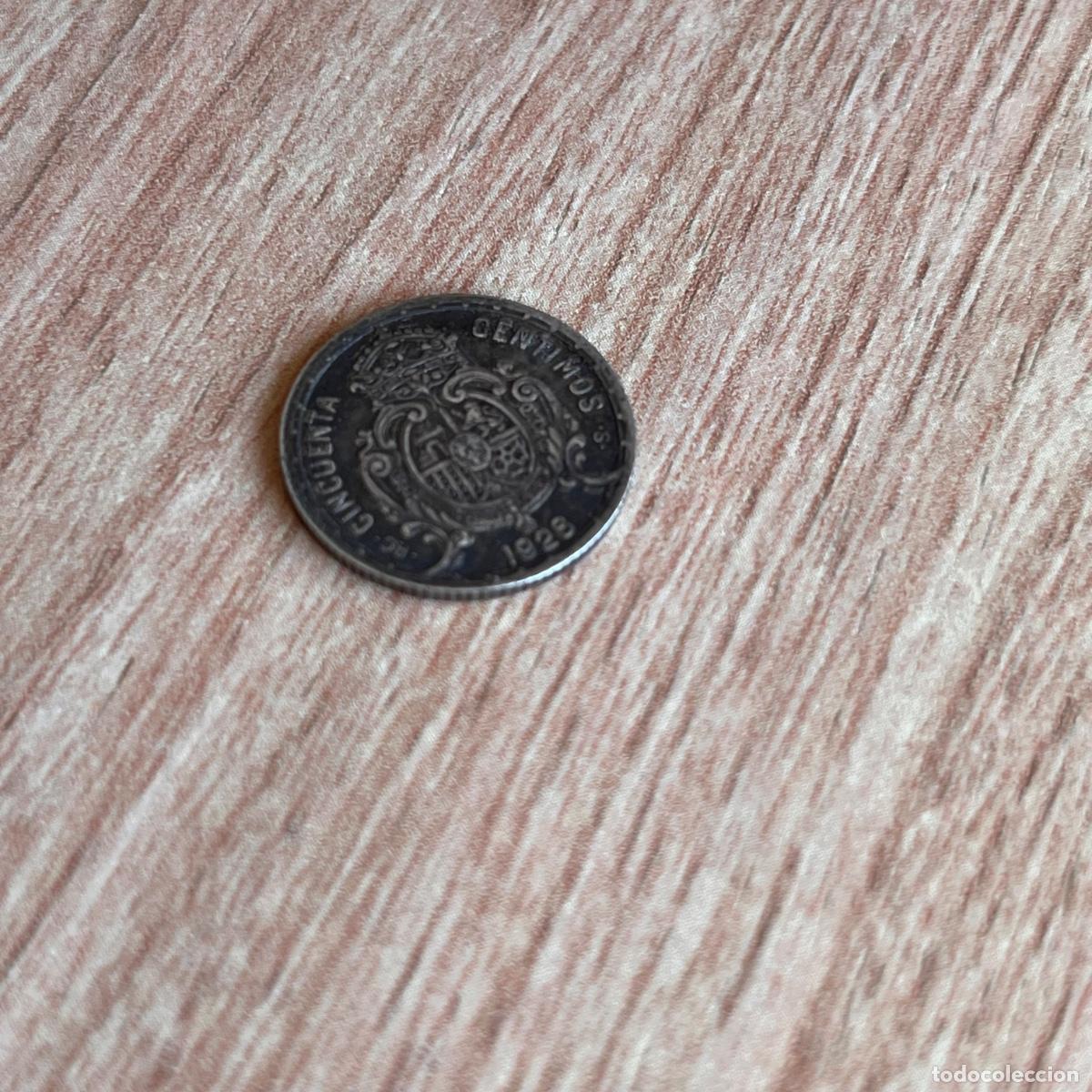Monedas de Espa&ntilde;a: 50 C&Eacute;NTIMOS DE ALFONSO XIII 1926 - Foto 8