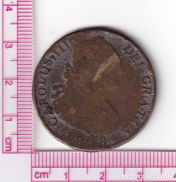 Monedas de Espa&ntilde;a: CRF0770 MONEDA ESPA&Ntilde;A CARLOS IV 4 REALES 1808 SANTIAGO FJ 13,35 GR