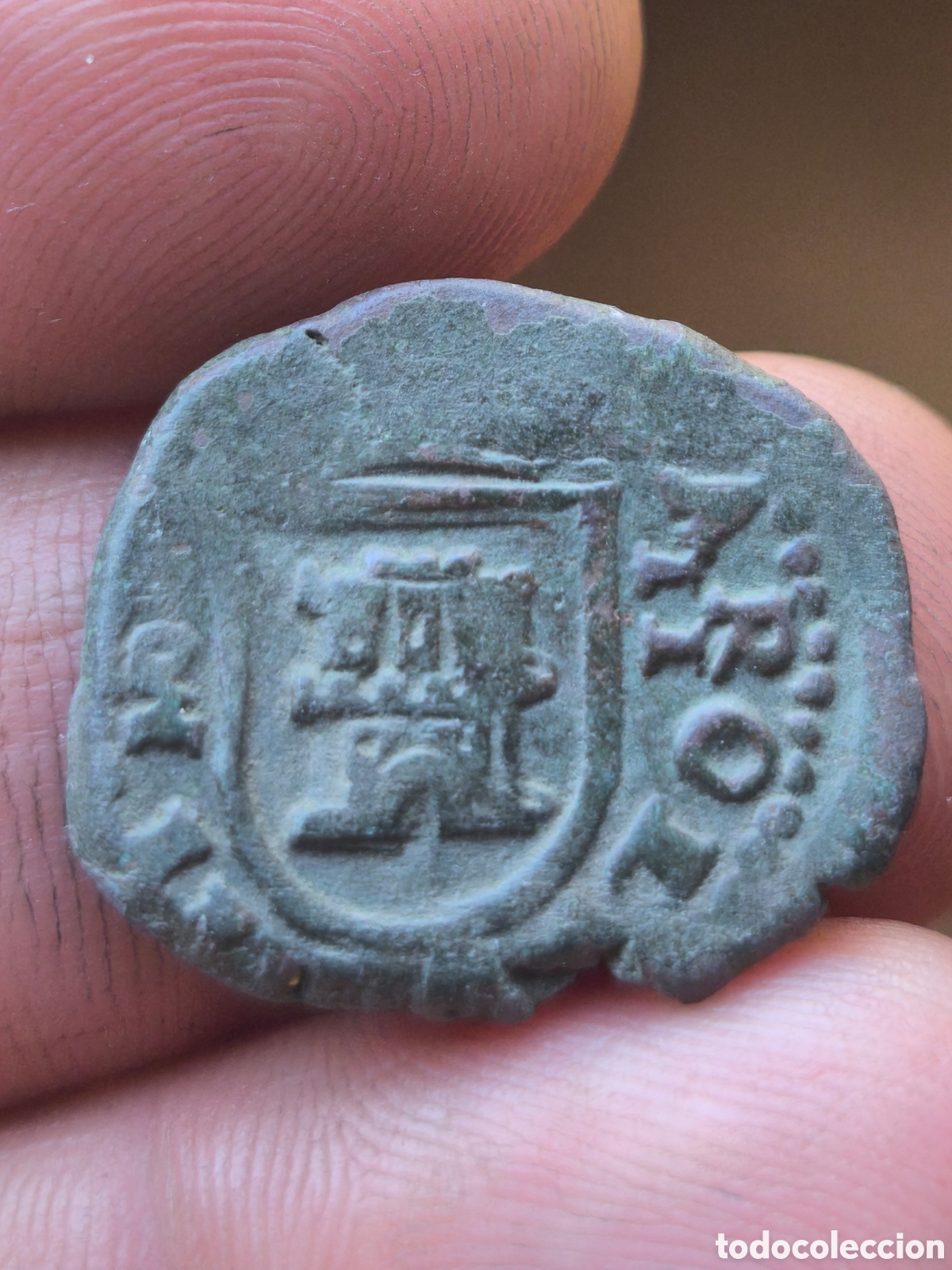 Monedas de Espa&ntilde;a: Carlos II 1680 2 maravedis MD Madrid