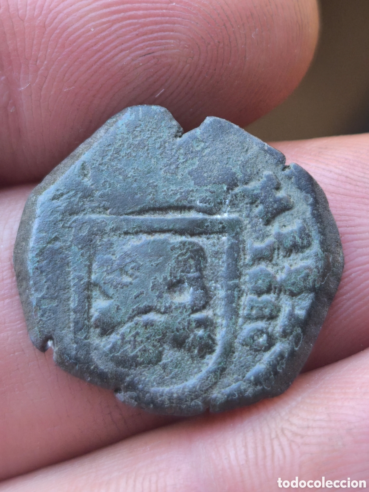 Monedas de Espa&ntilde;a: Carlos II 1680 2 maravedis Madrid MD