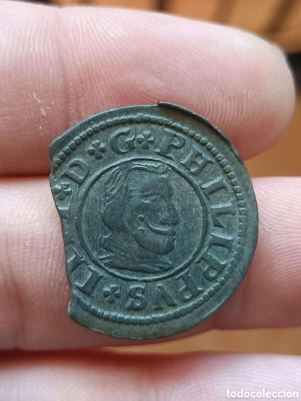 Monedas de Espa&ntilde;a: 16 maraved&iacute;s Felipe IV Segovia 1663