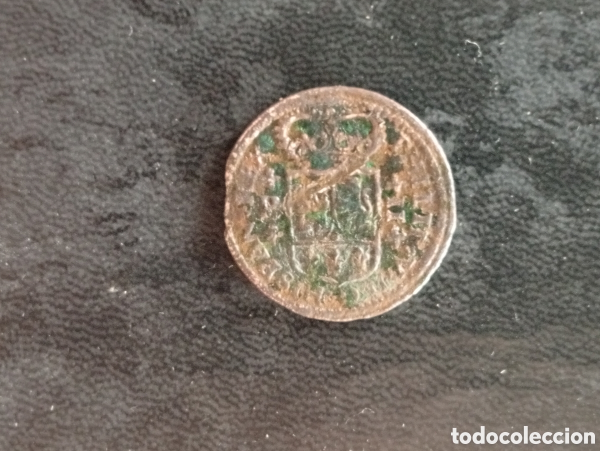 Monedas de Espa&ntilde;a: Moneda de 2 maravedis Felipe V Barcelona 1718