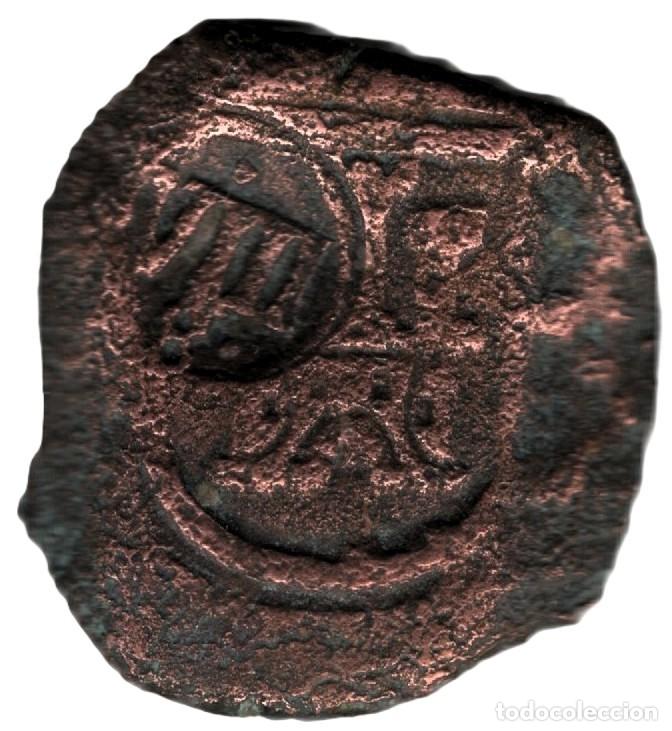 Monedas de Espa&ntilde;a: 8 maraved&iacute;s 1641 Felipe IV contramarcado Burgos