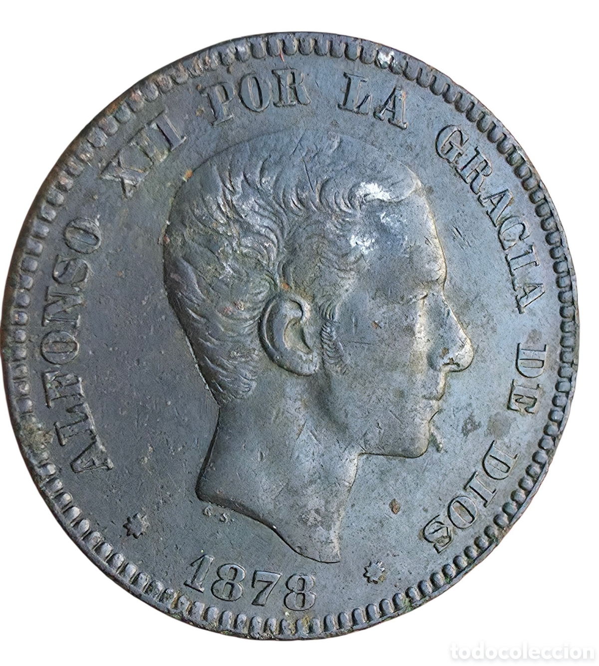 Monedas de Espa&ntilde;a: 10 CENTIMOS 1878 ALFONSO XII
