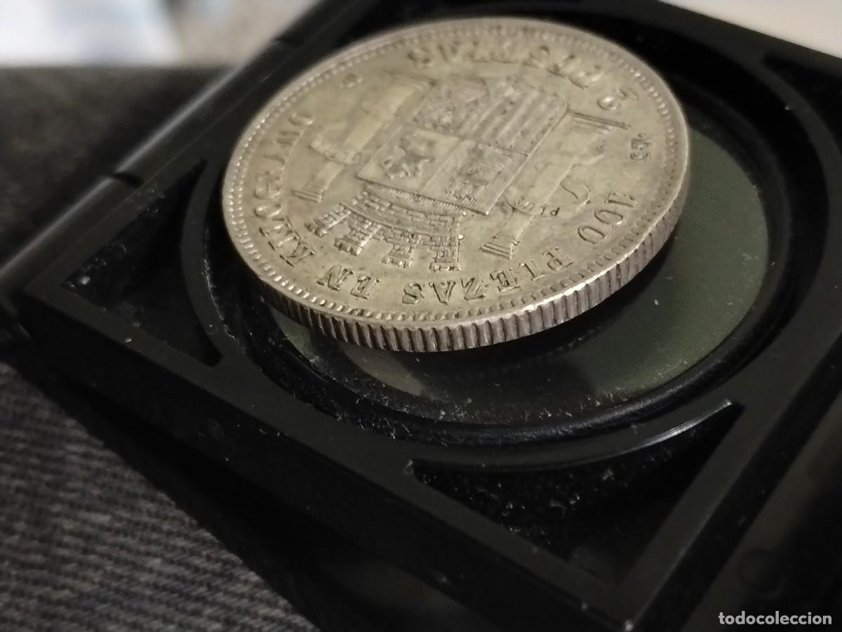Monedas de Espa&ntilde;a: EBC! Gob. Provisional 2 pesetas 1869 plata - Foto 7