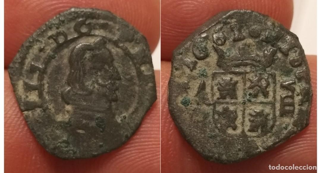 Monedas de Espa&ntilde;a: 8 maraved&iacute;s 1661 FELIPE IV Madrid A. Acu&ntilde;ada a martillo.Escasa
