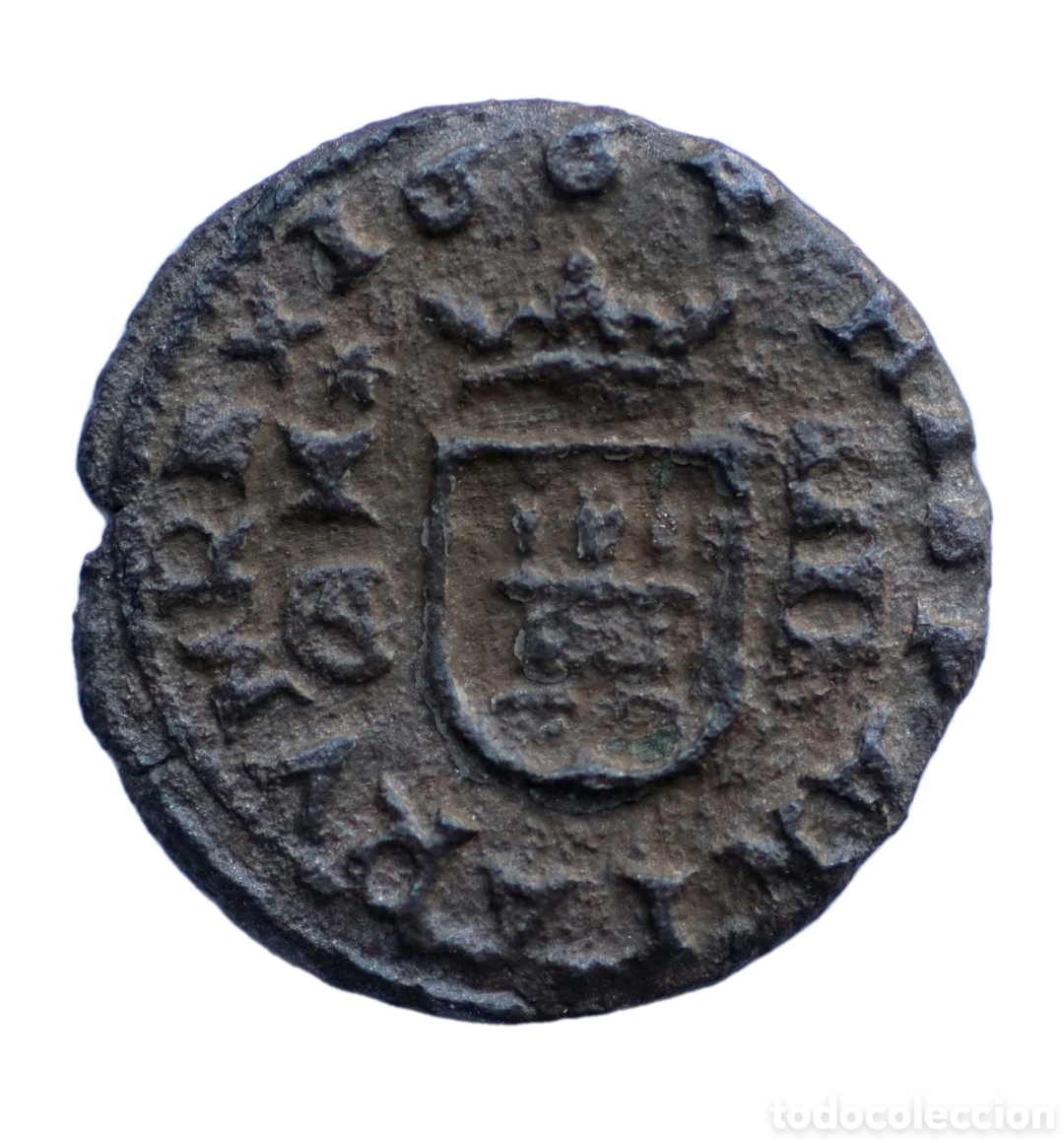 Monedas de Espa&ntilde;a: ESCASOS 4 MARAVEDIS 1664 FELIPE IV CUENCA