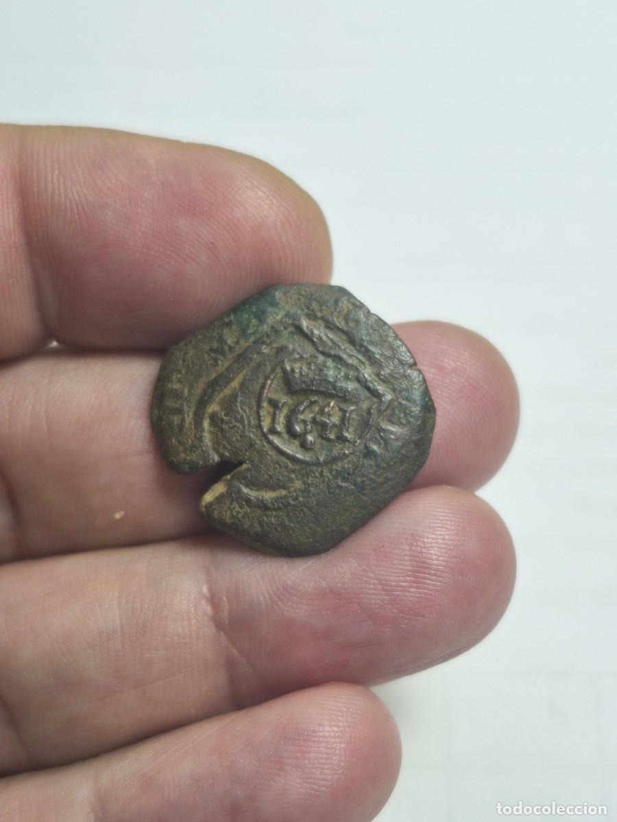 Monedas de Espa&ntilde;a: NT/ PRECIOSO RESELLO VIII MARAVEDIES 1641 SEGOVIA (E1452)