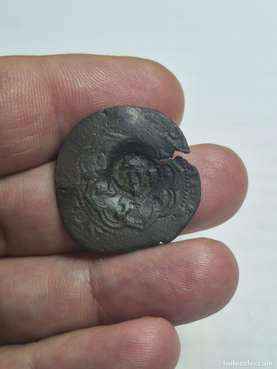 Monedas de Espa&ntilde;a: NT/ RESELLO VIII MARAVEDIES CORU&Ntilde;A (1603) SOBRE 4 MARAVEDIES CUENCA (E1456)
