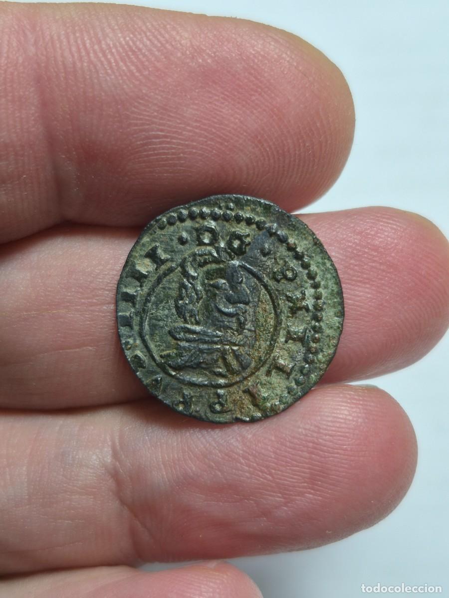 Monedas de Espa&ntilde;a: NT/ FELIPE IV 8 MARAVEDIES 1662 TRUJILLO PEQUE&Ntilde;A DOBLEZ PERO BONITO (E1462)