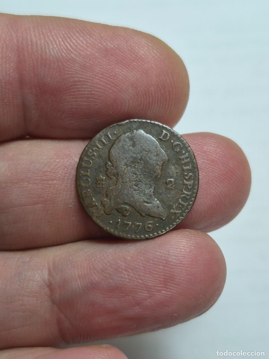 Monedas de Espa&ntilde;a: NT/ CARLOS III 2 MARAVEDIES 1776 SEGOVIA (E1463)