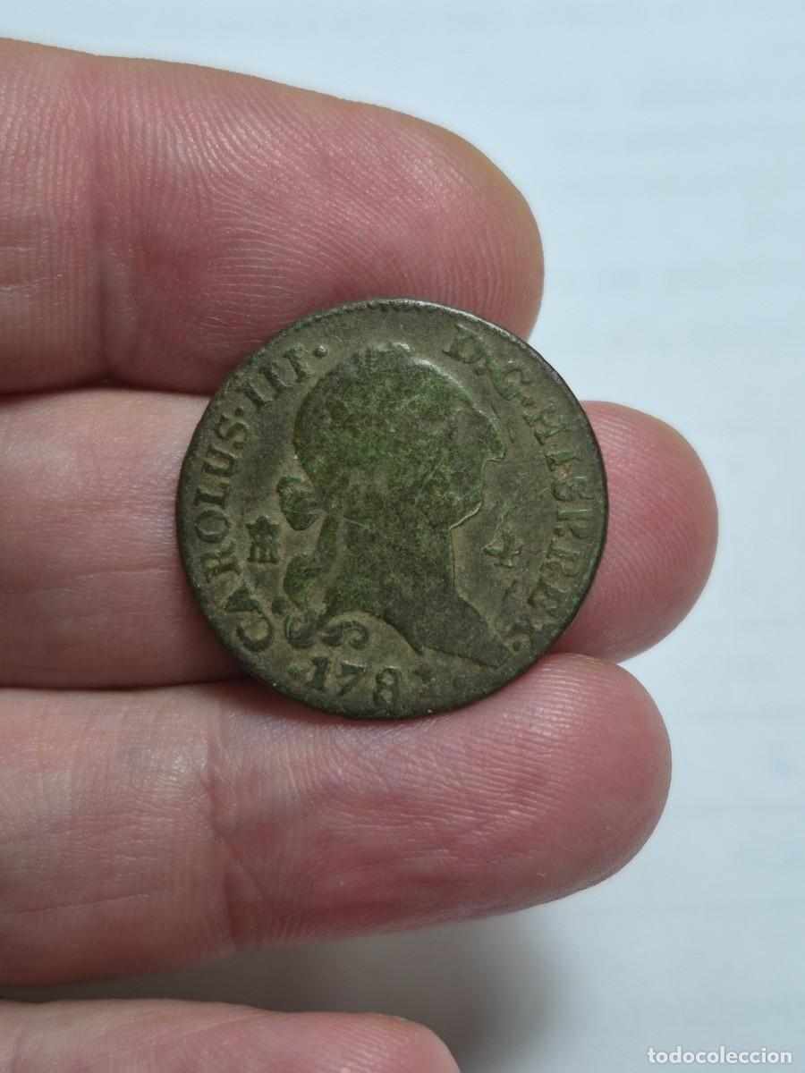 Monedas de Espa&ntilde;a: NT/ CARLOS III 4 MARAVEDIES 1781 SEGOVIA (E1465)