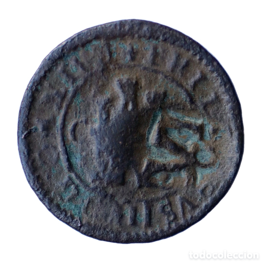 Monedas de Espa&ntilde;a: 2 MARAVEDIS 1602 FELIPE III SEGOVIA RESELLADO A 6 MARAVEDIS 1636 GRANADA