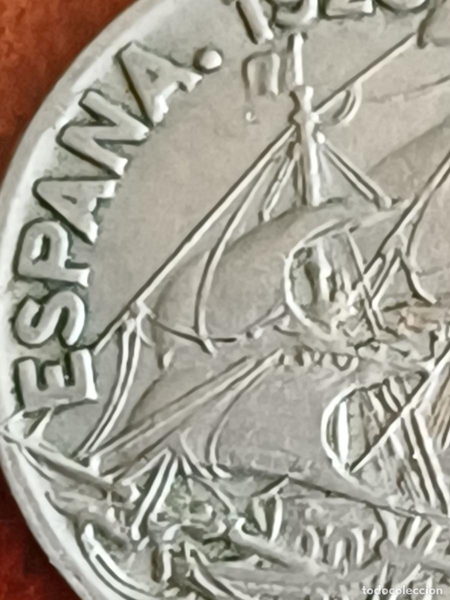 Monedas de Espa&ntilde;a: Moneda de 25 c&eacute;ntimos del a&ntilde;o 1925. Error en la &Ntilde; que es una N en este caso. - Foto 3