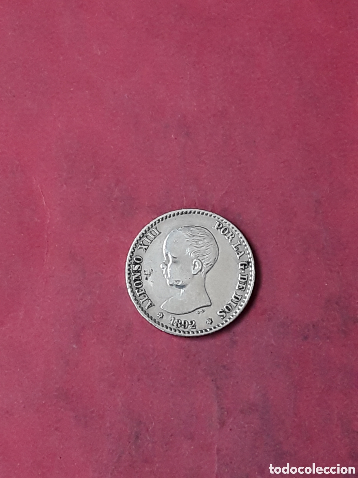 Monedas de Espa&ntilde;a: 50 CENTIMOS 1892 ALFONSO XIII - Foto 1