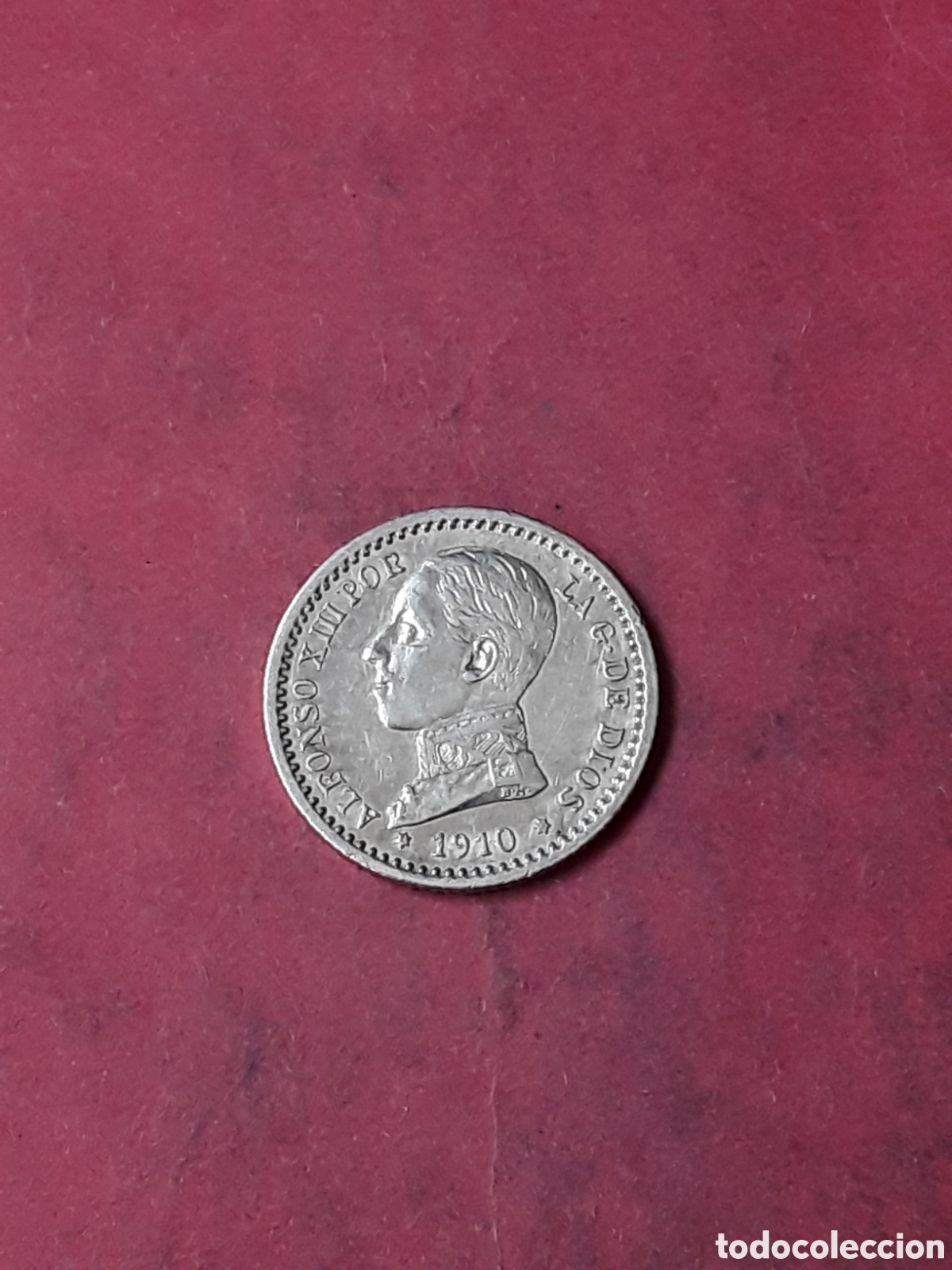 Monedas de Espa&ntilde;a: 50 CENTIMOS 1910 PLATA ALFONSO XIII