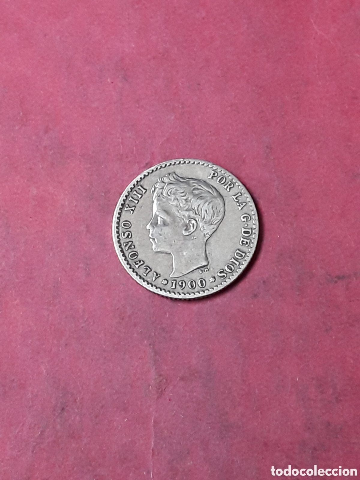 Monedas de Espa&ntilde;a: 50 CENTIMOS 1900 PLATA ALFONSO XIII