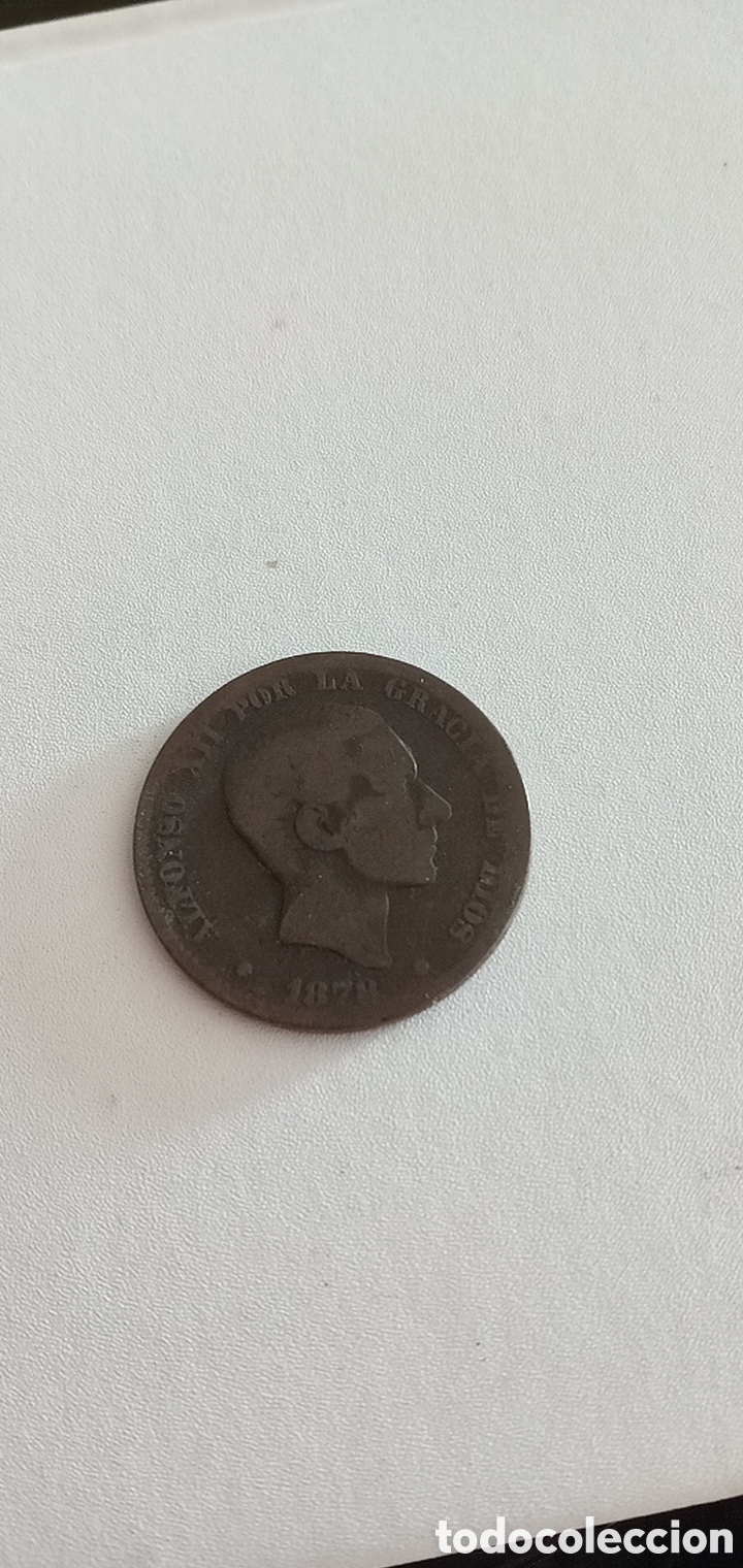 Monedas de Espa&ntilde;a: MONEDA DE 10 C&Eacute;NTIMOS ALFONSO XII