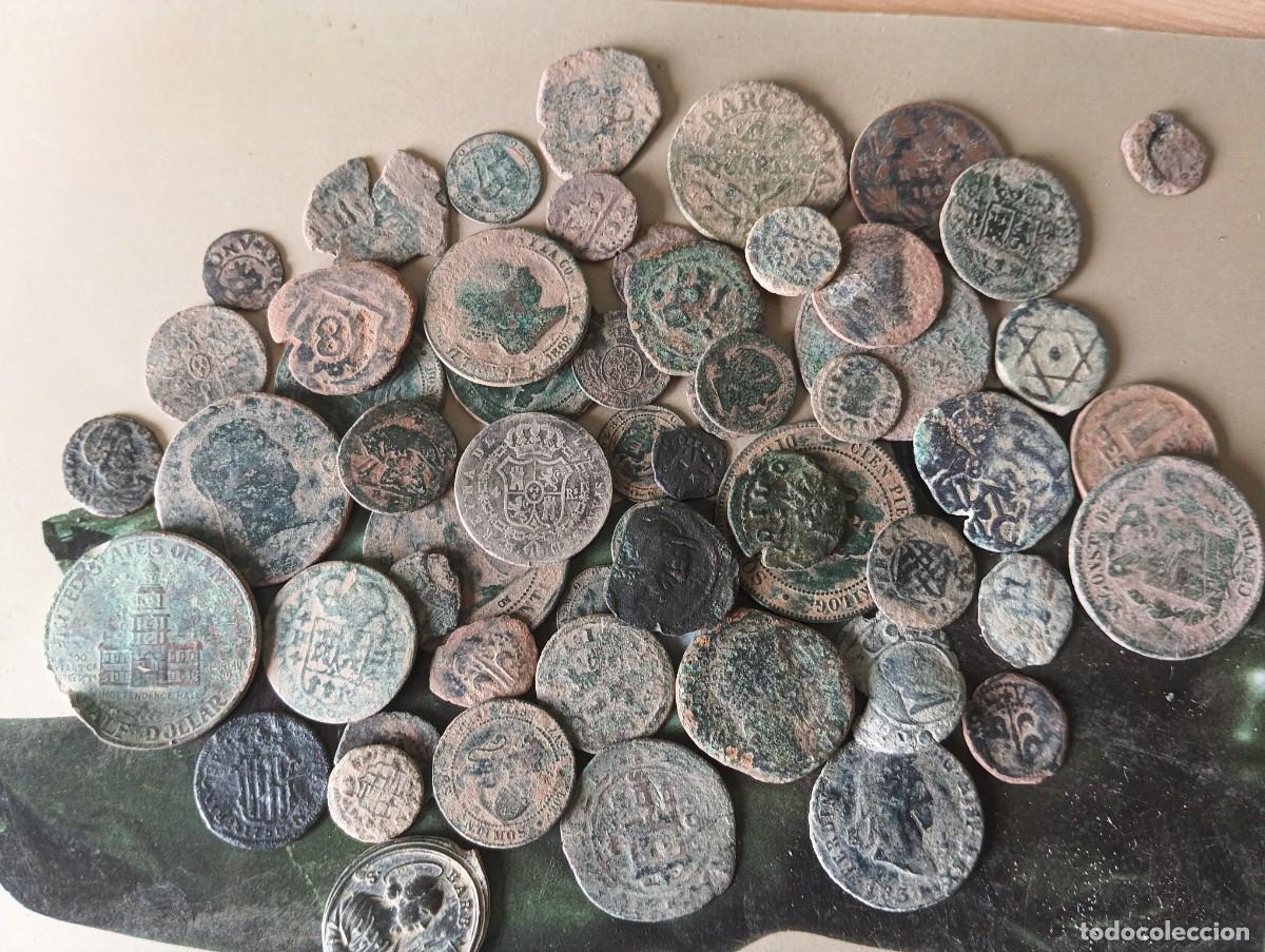 Monedas de Espa&ntilde;a: Lote de 85 monedas de todas las &eacute;pocas
