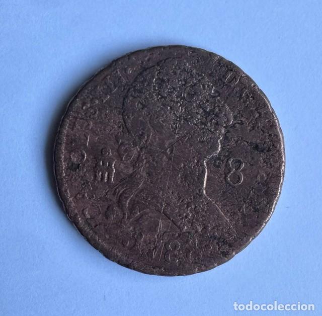 Monedas de Espa&ntilde;a: 8 MARAVEDIS - CARLOS III - CAROLUS III - A&Ntilde;O 1782