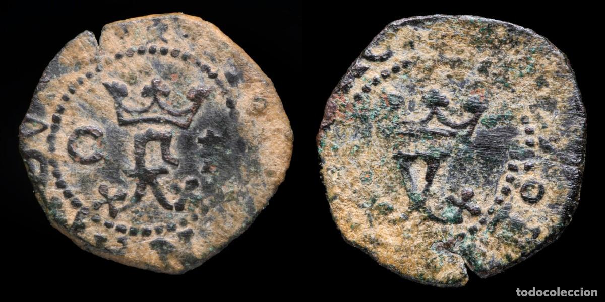 Monedas de Espa&ntilde;a: 1474-1504, Blanca Catholic Kings, Cuenca Mint - 17 mm / 0,95 gr.
