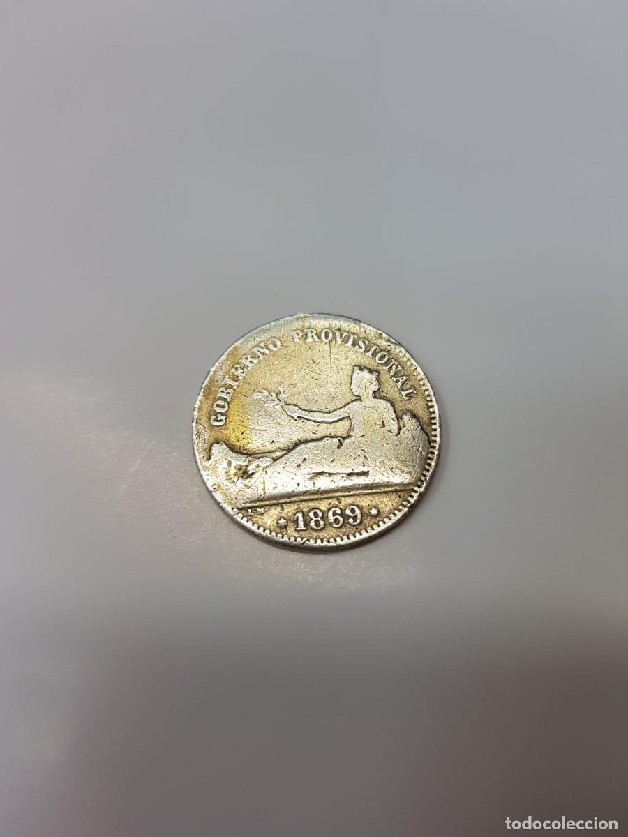 Monedas de Espa&ntilde;a: ESPA&Ntilde;A-GOBIERNO PROVISIONAL-1 PESETA 1869-SNM