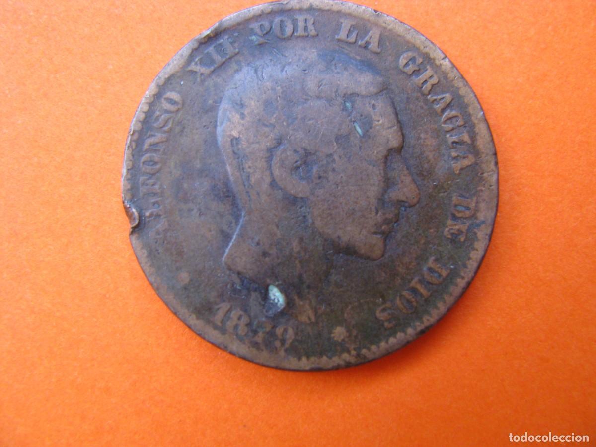 Monedas de Espa&ntilde;a: MONEDA ALFONSO XII DIEZ CENTIMOS 1879