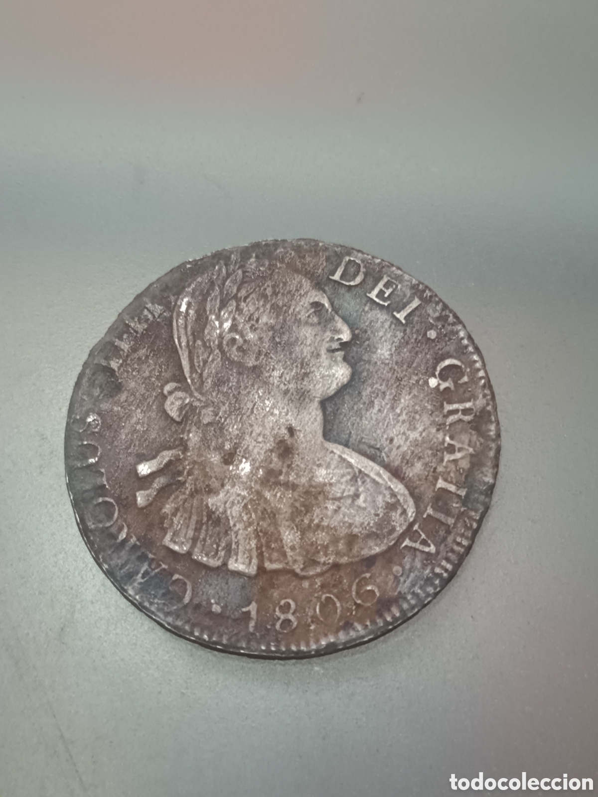 Monedas de Espa&ntilde;a: MONEDA DE 8 REALES DE PLATA CARLOS IIII A&Ntilde;O 1806