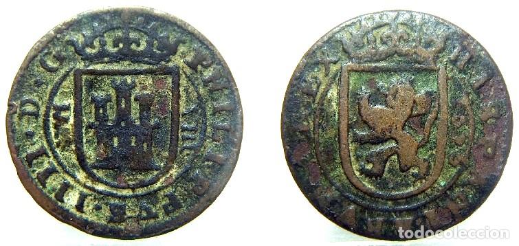 Monedas de Espa&ntilde;a: Moneda de FELIPE IV 8 Maraved&iacute;s 1626 Ingenio de Segovia