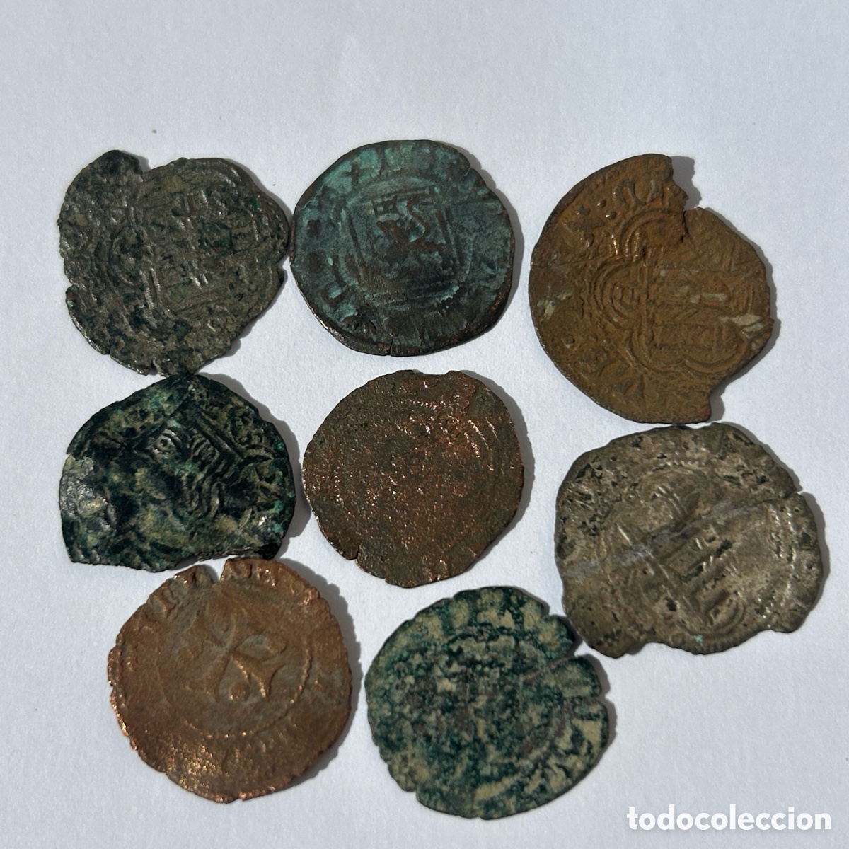 Monedas de Espa&ntilde;a: Lote variado Reyes Cat&oacute;licos y Austrias - Foto 5
