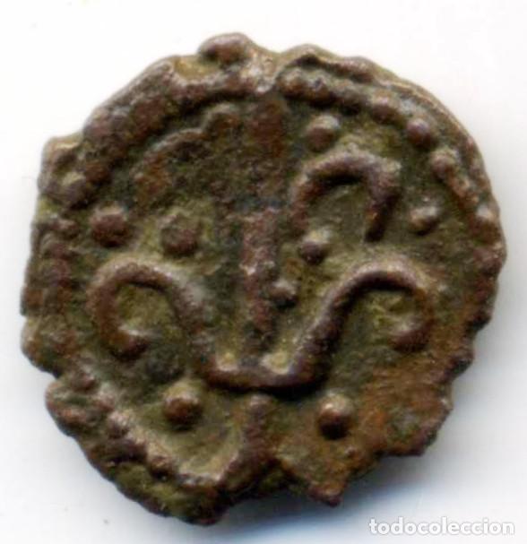 Monedas de Espa&ntilde;a: XS- LLEIDA Felip II (III) (1599-1621) Diner Menut Vell d'estil tosc