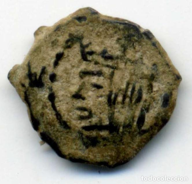 Monedas de Espa&ntilde;a: XS- LLEIDA Felip II (III) (1599-1621) Diner Menut Vell de bon estil