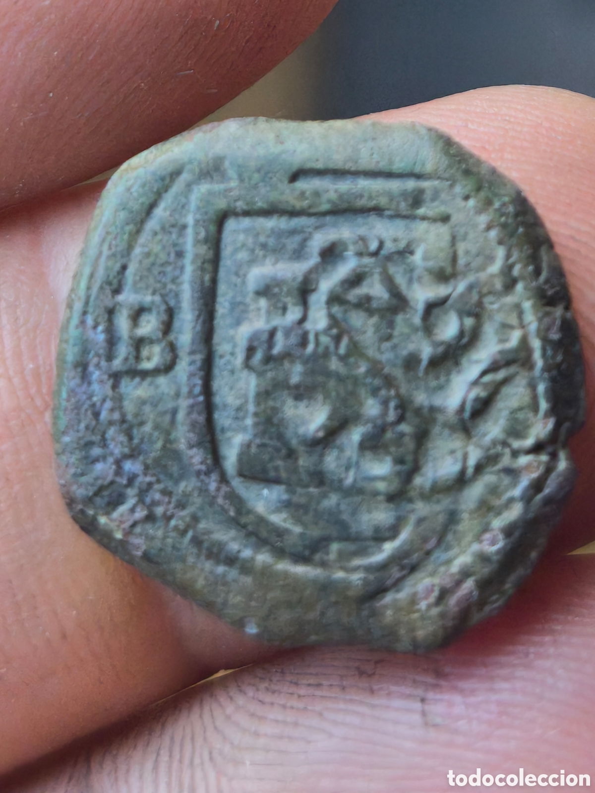 Monedas de Espa&ntilde;a: Felipe IV 8 maravedis Burgos Austrias